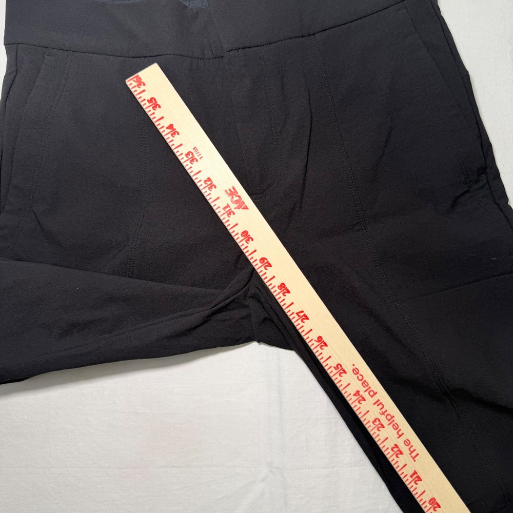 Athleta Wander Stash Skinny Pants Womens 2 Black Pull On Hiking Travel Stretch - Picture 6 of 6